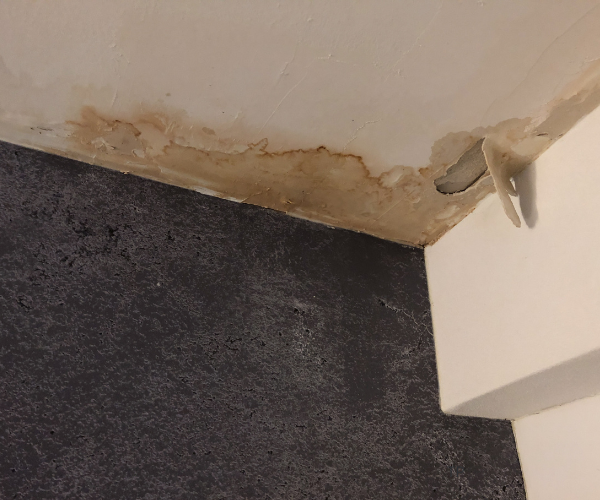 Water damaged drywall repair by True Patch